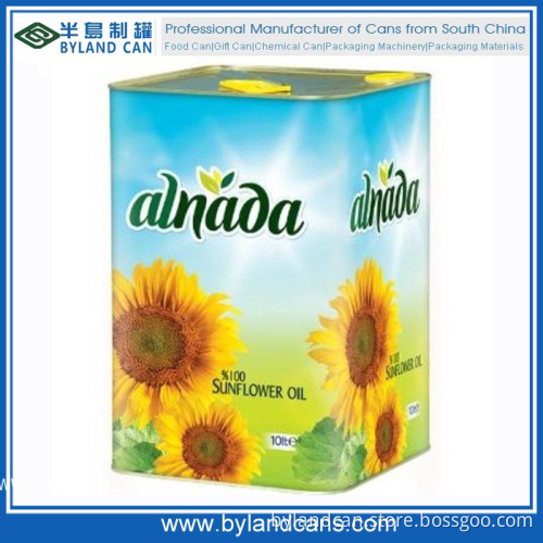 10L Sunflower Oil Tin